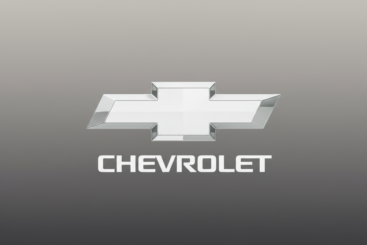 chevorlet logo white n