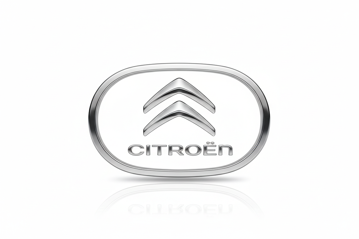 citroen logo white background