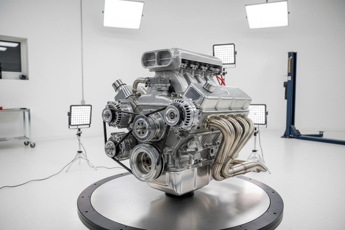 COMPLETE V8 ENGINE