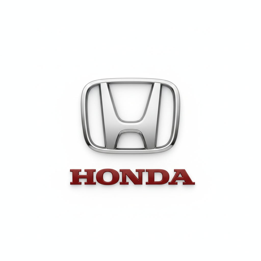 honda logo white background