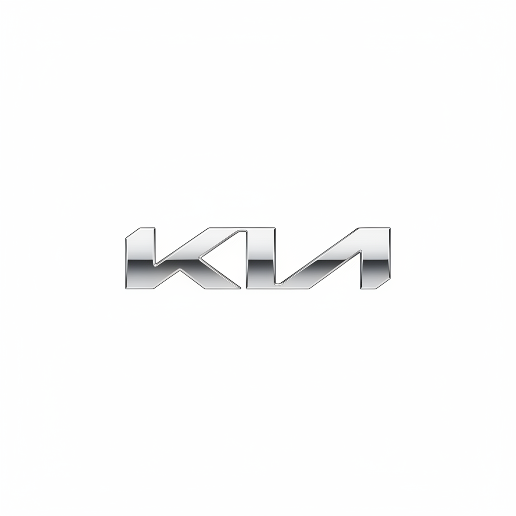 kia logo with white background