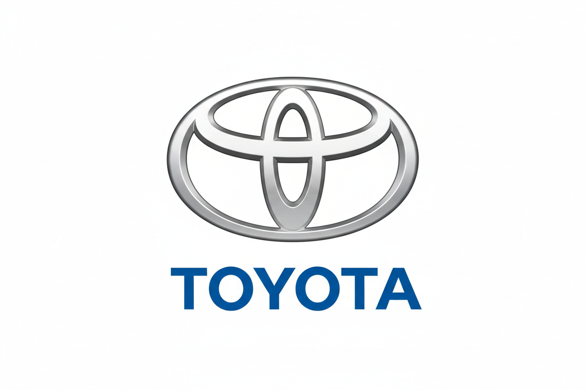 toyota logo white background